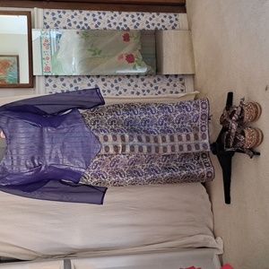 Custom purple cocktail  outfit